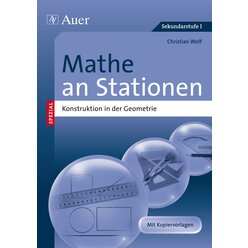 Mathe an Stationen Konstruktion in der Geometrie