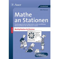 Mathe an Stationen Multiplikation & Division 3-4