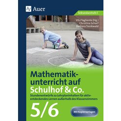 Mathematikunterricht auf dem Schulhof Klasse 5/6