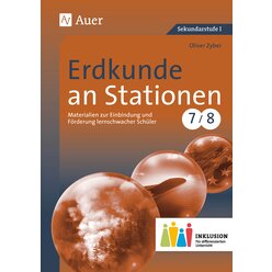 Erdkunde an Stationen 7-8 Inklusion