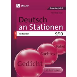 Deutsch an Stationen SPEZIAL Textsorten 9-10