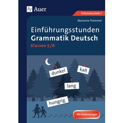 Einfhrungsstunden Grammatik Deutsch 5-6