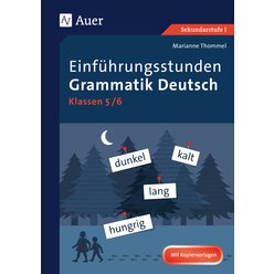 Einfhrungsstunden Grammatik Deutsch 5-6