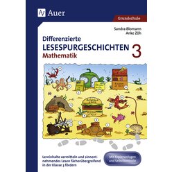 Differenzierte Lesespurgeschichten Mathematik 3