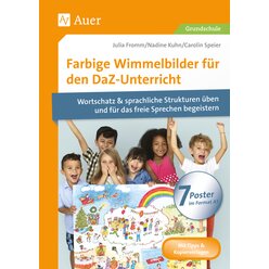 Farbige Wimmelbilder fr den DaZ-Unterricht, Buch, 1. bis 4. Klasse