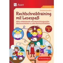 Rechtschreibtraining mit Lesespa - Klasse 3