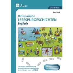 Differenzierte Lesespurgeschichten Englisch