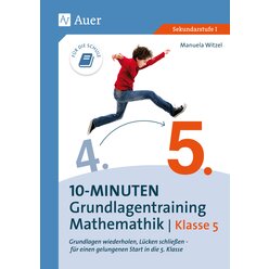 10-Minuten-Grundlagentraining Mathematik Klasse 5