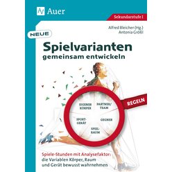 Neue Spielvarianten gemeinsam entwickeln, Buch, 5. bis 10. Klasse