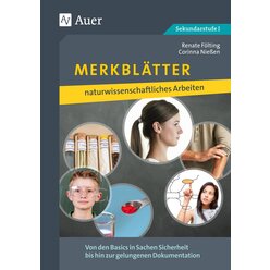 Merkbltter naturwissenschaftliches Arbeiten