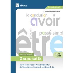 Grammatik Franzsisch 1.-2. Lernjahr