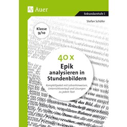 40 x Epik analysieren in Stundenbildern 9-10