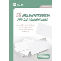 50 Meilensteinkarten fr die Grundschule