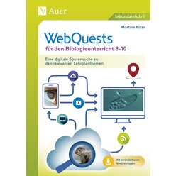 WebQuests fr den Biologieunterricht 8-10