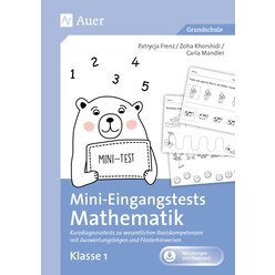 Mini-Eingangstests Mathematik - Klasse 1