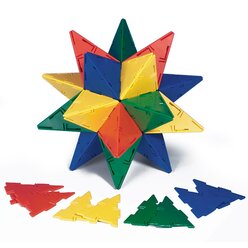 Polydron Mengensatz gleichschenklige Dreiecke 60 Teile