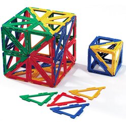 Polydron Frameworks Mengensatz rechtwinklige Dreiecke 100 Teile