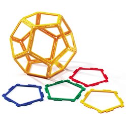 Polydron Frameworks Mengensatz Fnfecke/Pentagone 40 Teile (solange der Vorrat reicht)