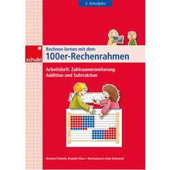 Rechnen lernen mit dem 100er-Rechenrahmen, Zahlraumerweiterung, Addition und Subtraktion , 2.Klasse