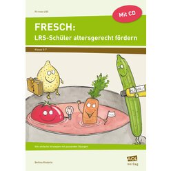 FRESCH: LRS-Sch�ler altersgerecht f�rdern, Buch inkl. CD, 5.-7. Klasse