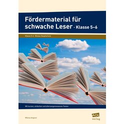 Frdermaterial fr schwache Leser - Klasse 5-6