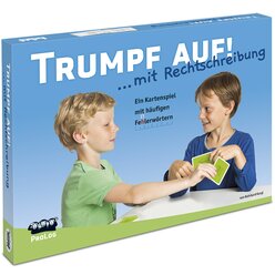 TRUMPF AUF! mit Rechtschreibung, Spielkarten, ab 8 Jahre