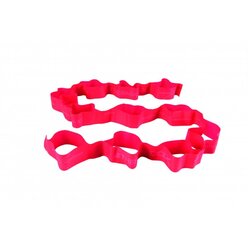 Thera-Band CLX Band mit Schlaufen, 2m mittel/rot