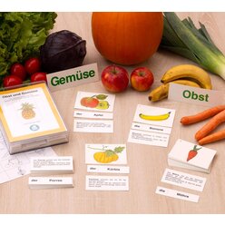 Obst und Gemüse, Arbeitsmaterial, ab 1. Klasse