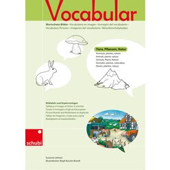 Vocabular Wortschatz-Bilder - Tiere, Pflanzen, Natur  Kopiervorlagen zur Bilderbox