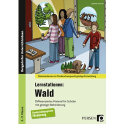 Lernstationen: Wald, Buch, 5. bis 9. Klasse
