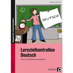 Lernzielkontrollen Deutsch, Buch, 9./10. Klasse