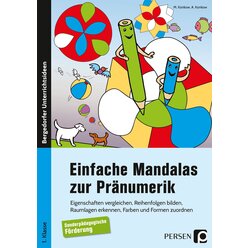 Einfache Mandalas zur Prnumerik, Buch, 1. Klasse/Vorschule