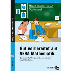 Gut vorbereitet auf VERA Mathematik, Buch inkl. CD, 2. und 3. Klasse