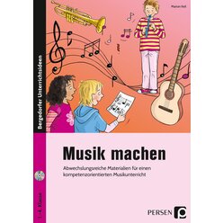 Musik machen, Buch inkl. Audio-CD, 1. bis 4. Klasse