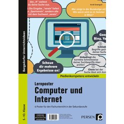 Lernposter Computer und Internet, 5. bis 10. Klasse