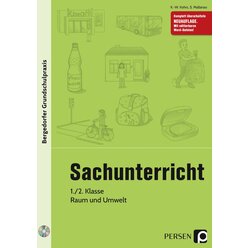 Sachunterricht - 1./2. Klasse, Raum und Umwelt, Buch inkl. CD-ROM