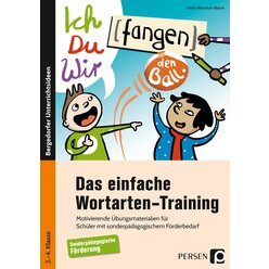 Das einfache Wortarten-Training, Buch, 2. bis 4. Klasse