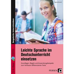 Leichte Sprache im Deutschunterricht einsetzen, 5. bis 10. Klasse