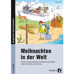 Weihnachten in der Welt, Buch, 2. bis 4. Klasse