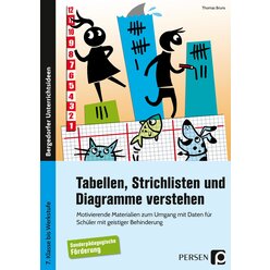 Tabellen, Strichlisten und Diagramme verstehen, Buch, 7. Klasse bis Werkstufe