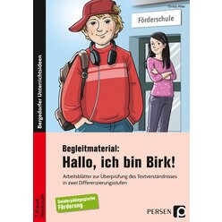 Begleitmaterial: Hallo, ich bin Birk!, Buch, 7. Klasse bis Werkstufe
