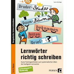 Lernwrter richtig schreiben, Buch, 3. und 4. Klasse