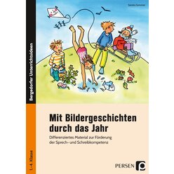 Mit Bildergeschichten durch das Jahr, Buch, 1.-4. Klasse