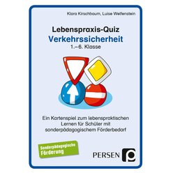 Lebenspraxis-Quiz: Verkehrssicherheit, 1. bis 6. Klasse