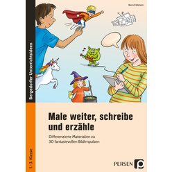 Male weiter, schreibe und erzhle, Buch, Klasse 1-3