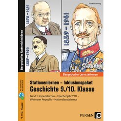 Stationenlernen Geschichte 9/10 Band 1 - inklusiv, Buch