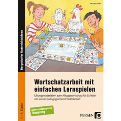 Wortschatzarbeit mit einfachen Lernspielen, 1. bis 4. Klasse