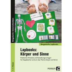 Lapbooks: Krper und Sinne - 1.-4. Klasse, Buch