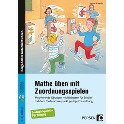 Mathe ben mit Zuordnungsspielen, Buch, Klasse 1-6