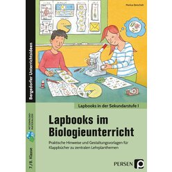Lapbooks im Biologieunterricht - 7./8. Klasse, Buch